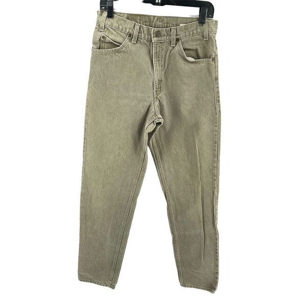 Levi’s orange tag vintage mens acid wash grey gray relaxed fit tapered leg jeans - Picture 3 of 12